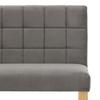 Bench 140 Cm Grey Velvet