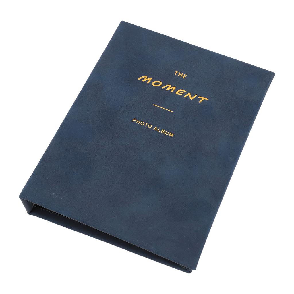 2x3 Foto Albümü 3in 64 Cepli Fotoğraf Kartı Tutucu Kadife Kapak Çok Yönlü Fotoğraf Koleksiyon Defteri için