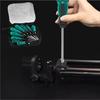 6Pcs Screwdriver Set With Magnetic Household Multifunctional Cross Straight Screwdriver Manual Screwdriver Set Maintenance Tool