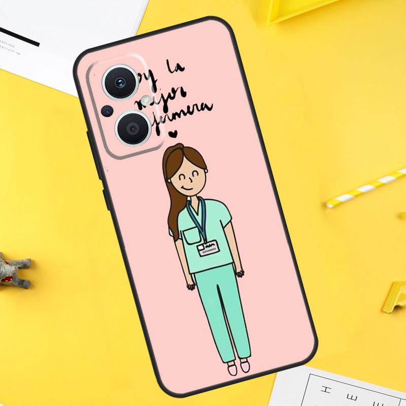 Doctor Nurse Medical Medicine For OPPO Reno 7 8 Lite 8T 14F 13F 11F 12F 10 11 12 13 14 Pro OPPO Find X5 X6 X8 X9 Pro Case