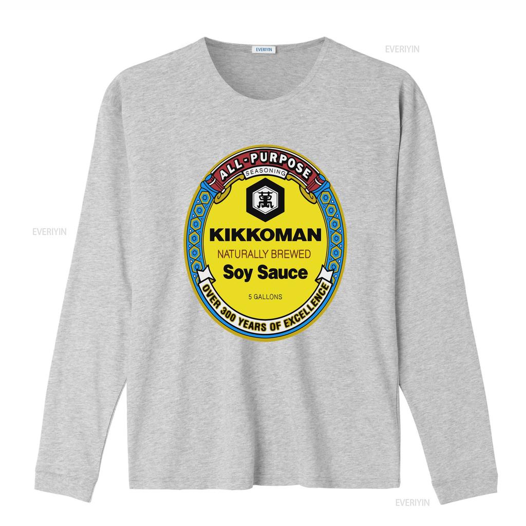 New Purpose Kikkoman Soy Sauce Active Logo American T Shirt Funny Size S to 5XL vintage Washed Unisex homme Slightly graphic