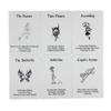 9*6.5cm White Island Time Love Oracle Cards Tarot Divination Deck 54 Pcs Cards