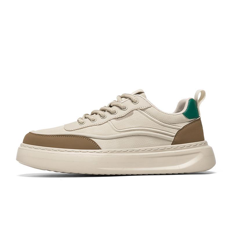 Spring 22 new rubber-plastic sole casual board shoes outdoor sports comfortable soft non-slip wear-resistant tide shoes