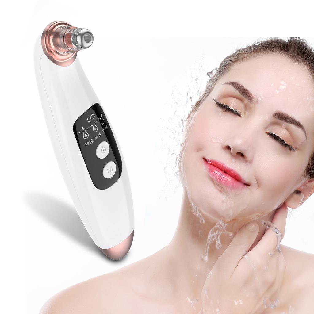 Electric Blackhead Remover Gentle Visible Facial Pore Cleaner Acne Comedone Vacuum Machine