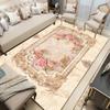 Pink Luxury Soft Carpets for Living Room Large Area Rugs Non-slip Easy Washable Floor Mat Bedroom Decor
