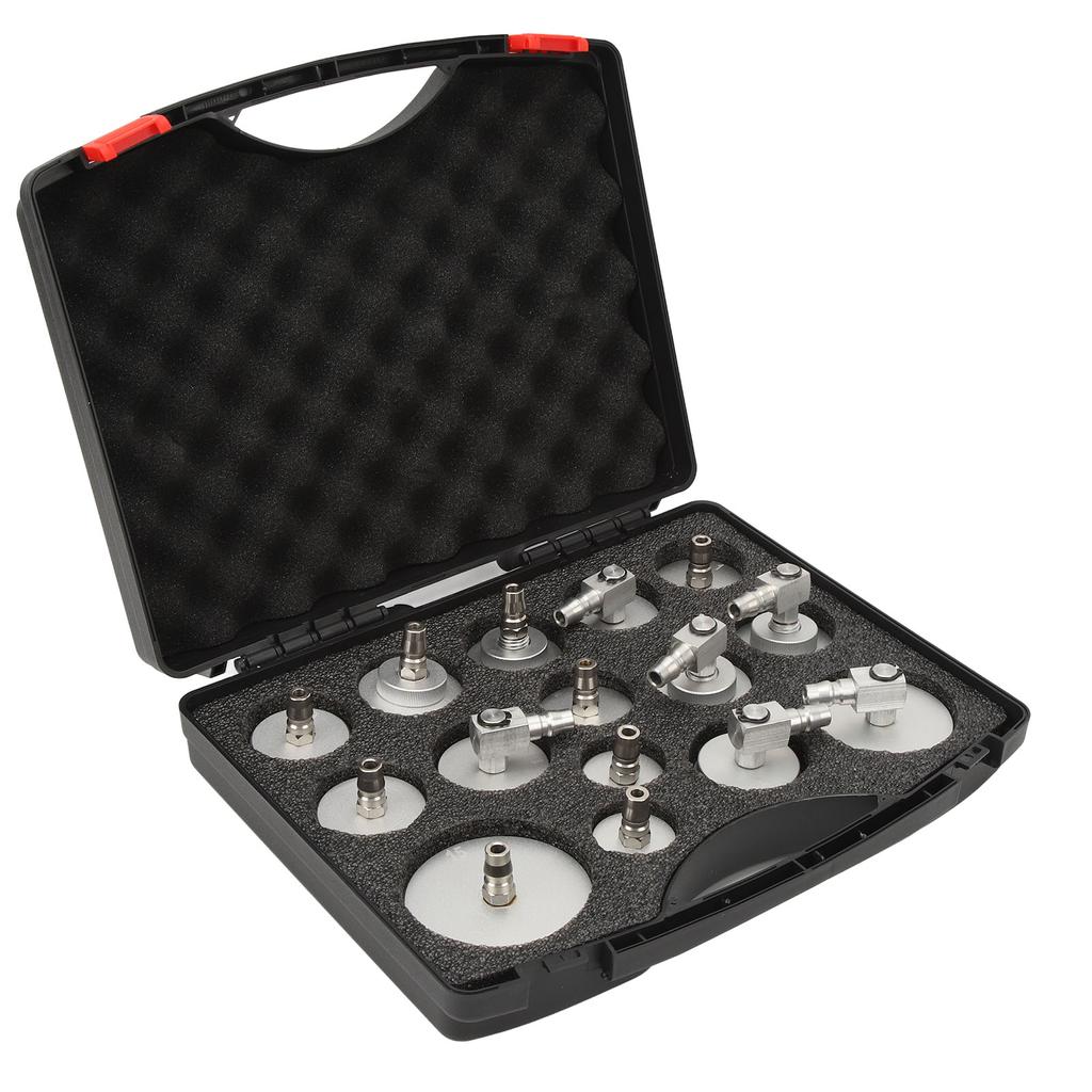 15Pcs Master Cylinder Adapter Set Leakproof Brake Fluid Bleeder Adapter Universal for Automobiles