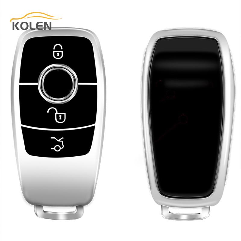 Soft TPU Car Remote Key Case Cover Shell Fob For Mercedes Bnez A B C E S Class W213 W221 W177 W205 GLC GLE GLA GLB Accessories