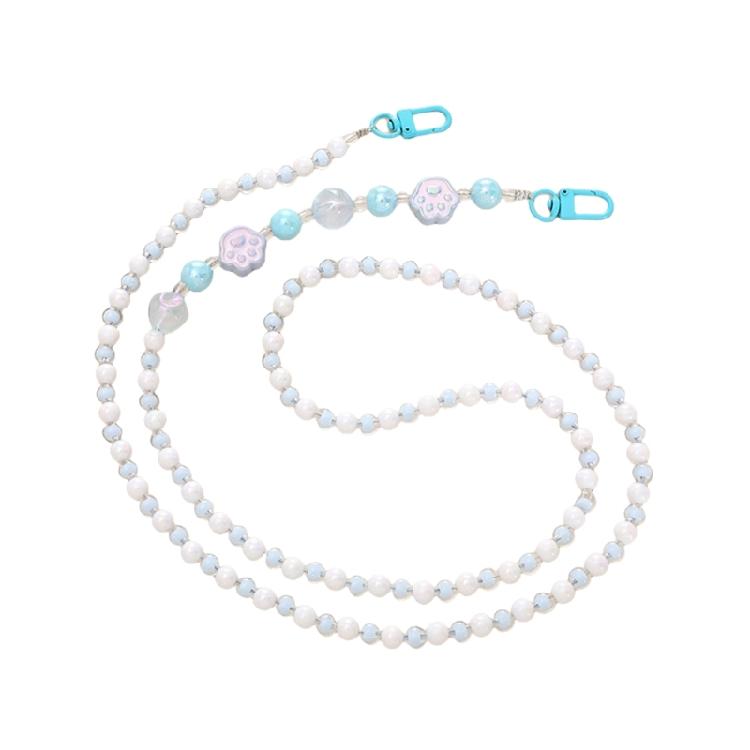 Multifuntional Decorative Phone Lanyard Chain Unique Handmade Beaded Phone Strap for Anti Loss Keys Wallet Accessories
