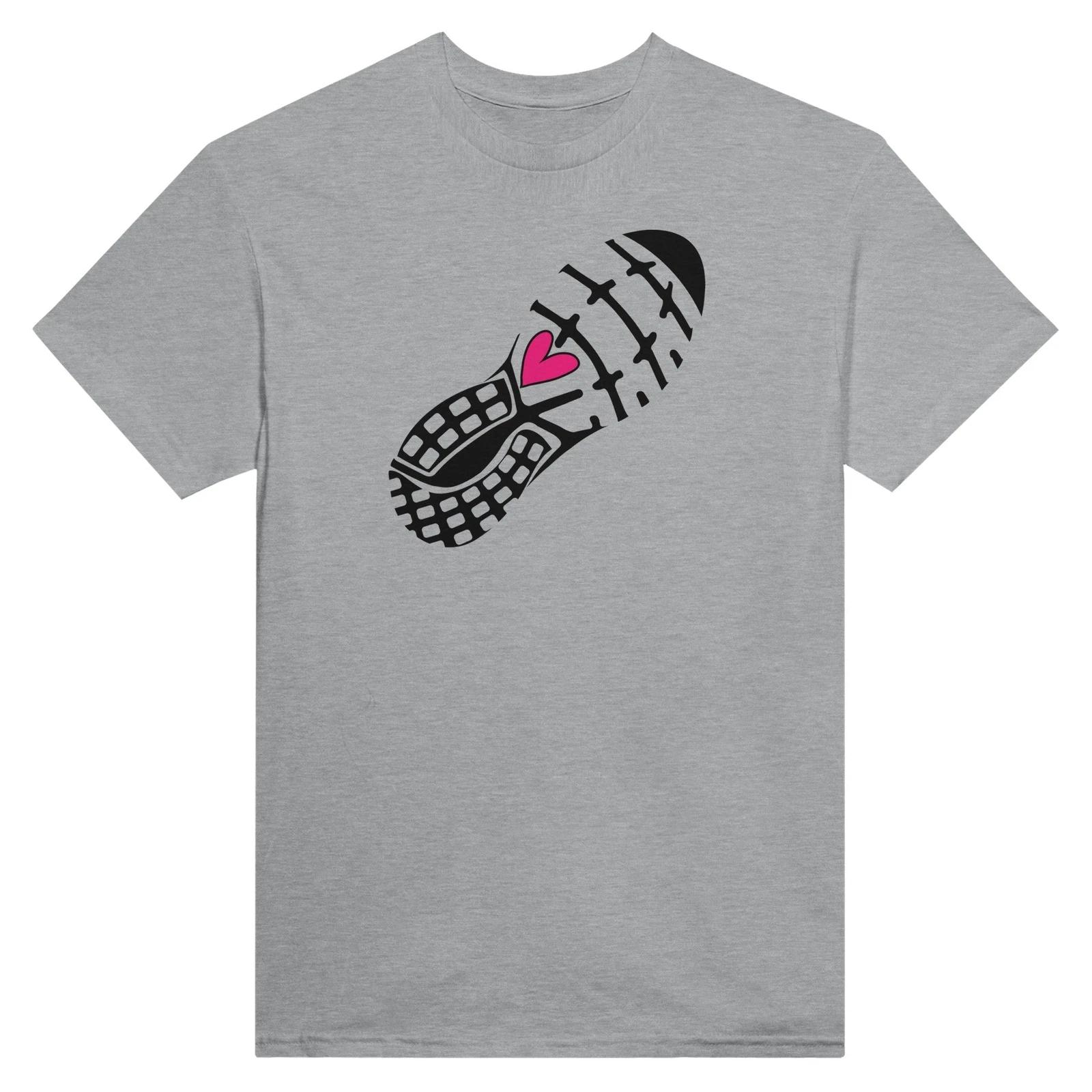 LOVE Running Crewneck T-Shirt - Heavyweight Cotton, Classic Fit, 100% Durable - XXXL