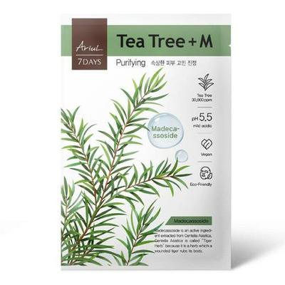 7 Days Tea Tree + M Oczyszczająca maska w płachcie 1 arkusz