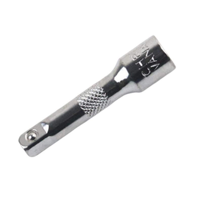 1/4 3/8 1/2 Socket Ratchet Wrench Extension Bar 50/75/100/125/150/250mm Long Bar Steering Sleeve Connecting Rod