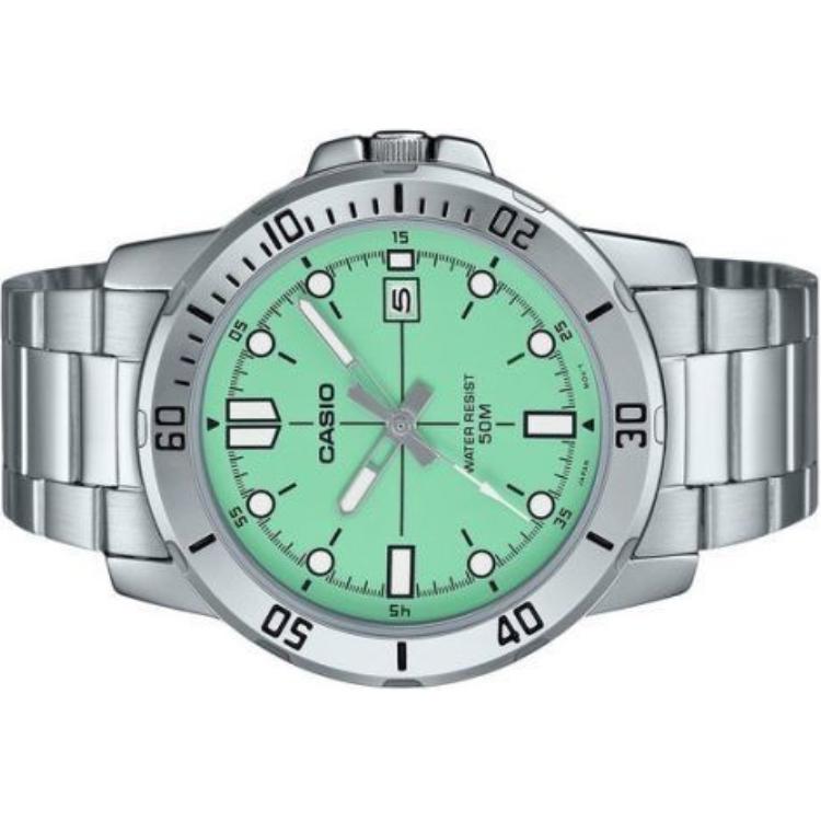 Casio Men Standard Series Green Watch MTP-VD01D-3E1V MTP-VD01D-3E1V