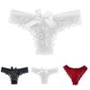 Lady Lace G String Thong Panties Sexy Sheer Knickers Women's Lingerie Briefs