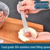 304 Stainless Steel Dumpling and Wonton Filling Spoon Set