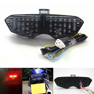 Integrated LED TailLight Turn Signals for Yamaha YZF R6 03-05 R6S 06-09 XTZ1200 Smoke