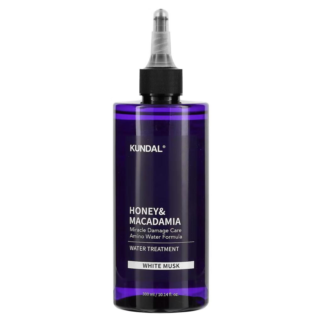Haarmaske-Conditioner mit Honig und Macadamiaöl Honey & Macadamia Miracle Damage Care Water Treatment White Musk Kundal 300 ml