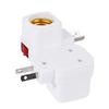 Lamp Socket With Power Outlet Plug In Light Bulb Socket With Switch For Us Eu Plug Home Lighting Accessories