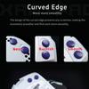 For X-Raypad Mouse Foot Skates Feet Purple Round Dots Pads Ptfe Anti Collapse Wear Resistant Diy Mice Glide Feet