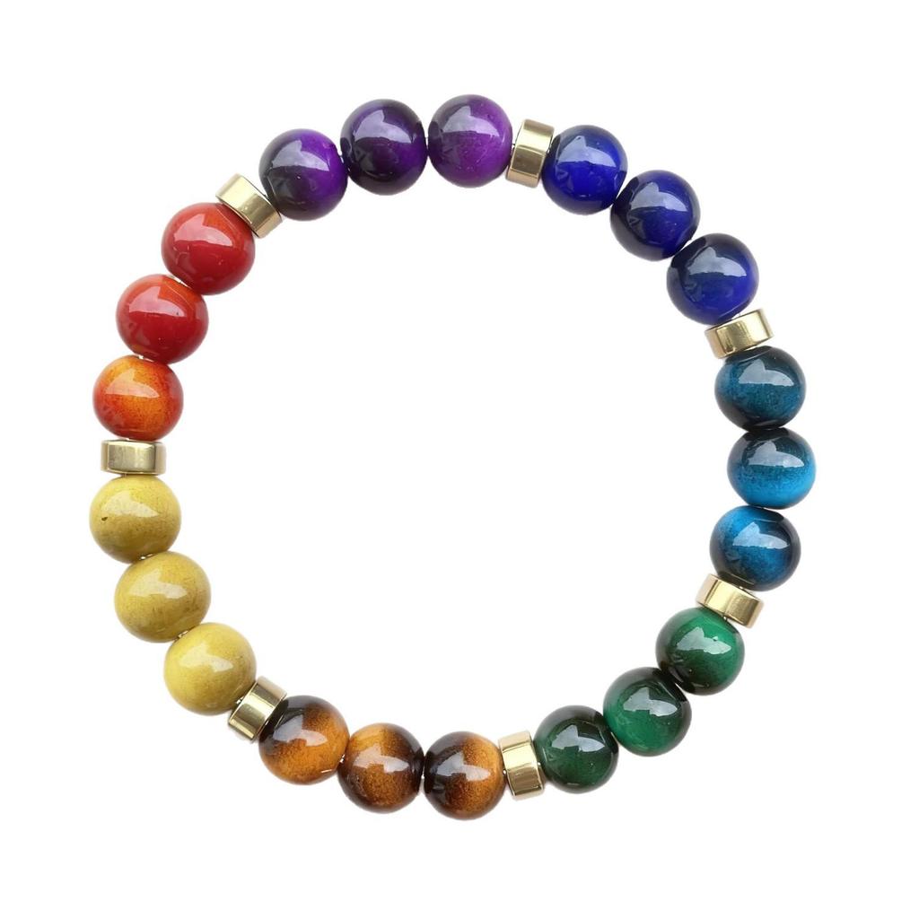 Xi Yin TK Tiger Eye Energy Bracelet: Enhance Insight with Natural Stone.