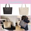 Simple Pattern Floral Large Capacity Women Casual Shoulder Tote Bag Daily For