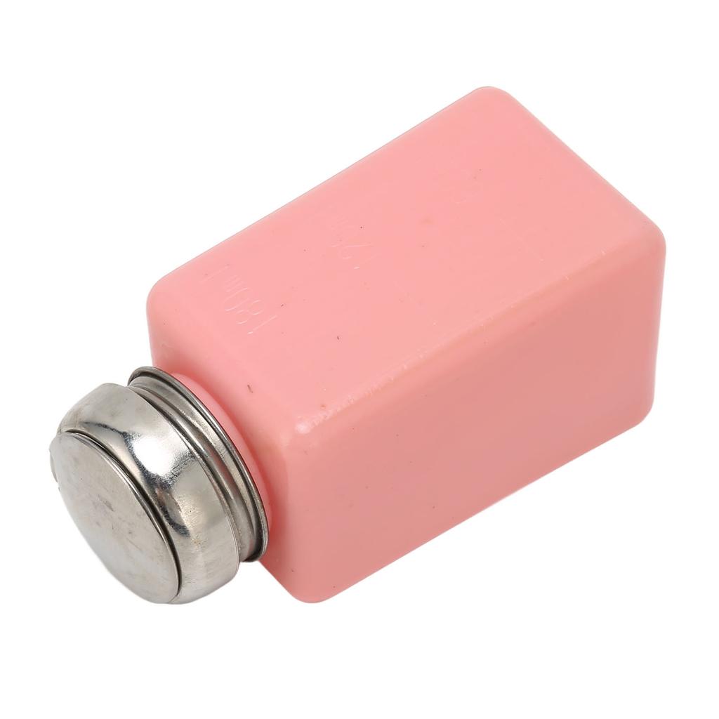 Solvent Dispenser Prevent Splashing Static Dissipative Push Down Type Pump Bottle 200ml