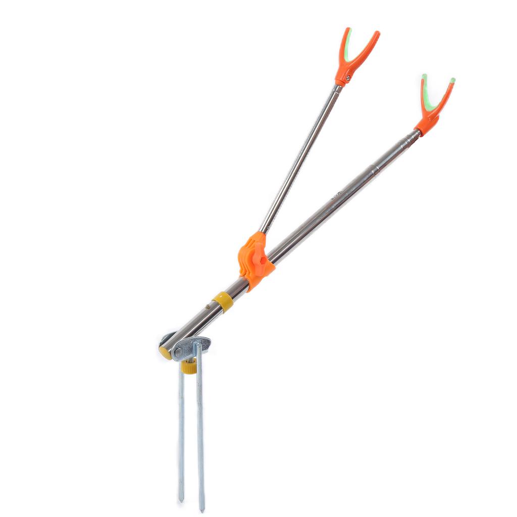 Suport pentru Lansetă Inserție Oțel Inoxidabil Multifuncțional Accesorii Echipament Pescuit 1,5 Metri