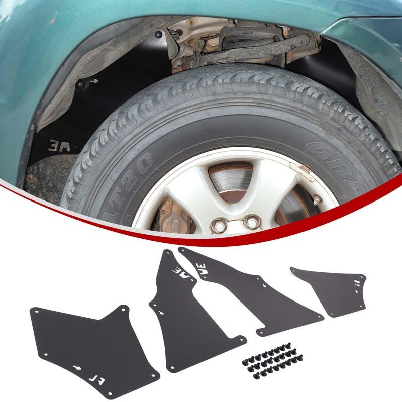 Car Front Wheel Fender PE Front Fender Lining Splash Fender Suitable for Toyota Prado 2700/4000/Land Cruiser Prado 2003-
