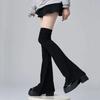 Elasticity Slimming Knee Socks Y2K Leg Stockings Japanese Style Spicy Femboy Over The Knee Horn Shaped Cuffs Sexy Accessories