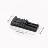 Folding Fuel Can Canister Stand Foldable Compact Butane Gas Tank Bracket Plastic Cylinder Cartridge Holder for Camping Gas Tank