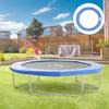 Trampoline Edge Cover Safety Net Weather Cover 8ft 10ft 12ft 15ft Edge Cover: Ø 305cm-Blue (Trampoline not included)