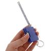 Square Mini Measure Tape Keychain Steel Tape Measure New 1M Retractable Ruler
