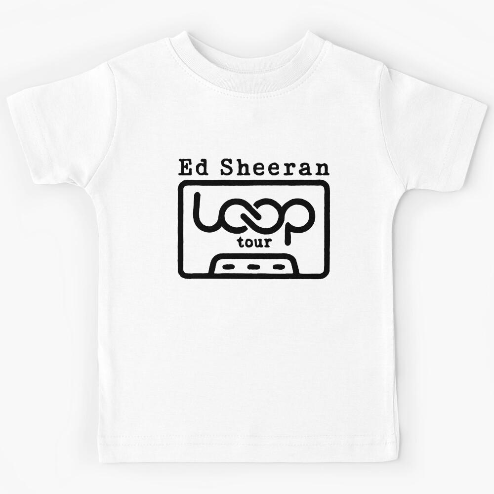Ed Sheeran Loop Tour Math Play Concert Kids T-Shirt 120