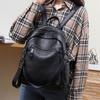 Women's Backpacks Fashion Large Capacity Girls School Bag Women Travel Backpack  Leather Student Schoolbag