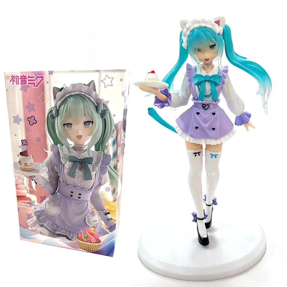 New Hatsune Miku Anime Figure Fashion Subclture Miku Action Figure Christmas Gift PVC Collection Model Doll Toys