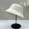 New Hat Women's Winter Plain All-match Basin Hat Autumn and Winter Face Small Bucket Hat Warm Bucket Hat