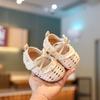 Girls' Closed-toe sandals2026New Summer Collection: Children's Bow-knot Princess Sandals, Featuring a Hollowed-out Woven Design, Perfect for Baby