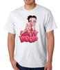 Unisex Shirt Cotton Oversize Large Size BETTY BOOP TEE T-Shirt CARTOON