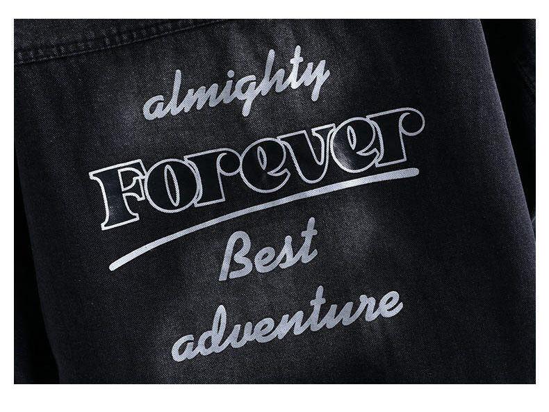 Men's Trendy Denim Jacket - Youthful Spring/Autumn Casual Outerwear