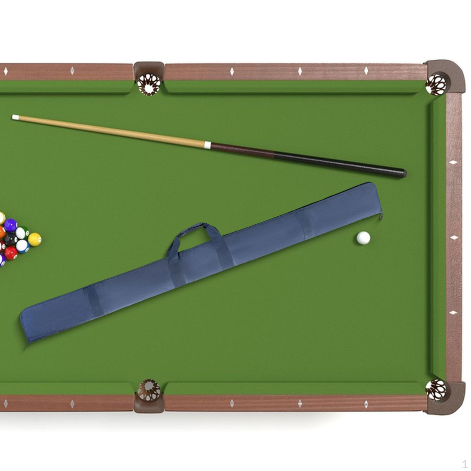 

Чехол для бильярдного кия, сумка для переноски, 1/2 снукера, пылезащитный переносной Blue 160x15x5cm