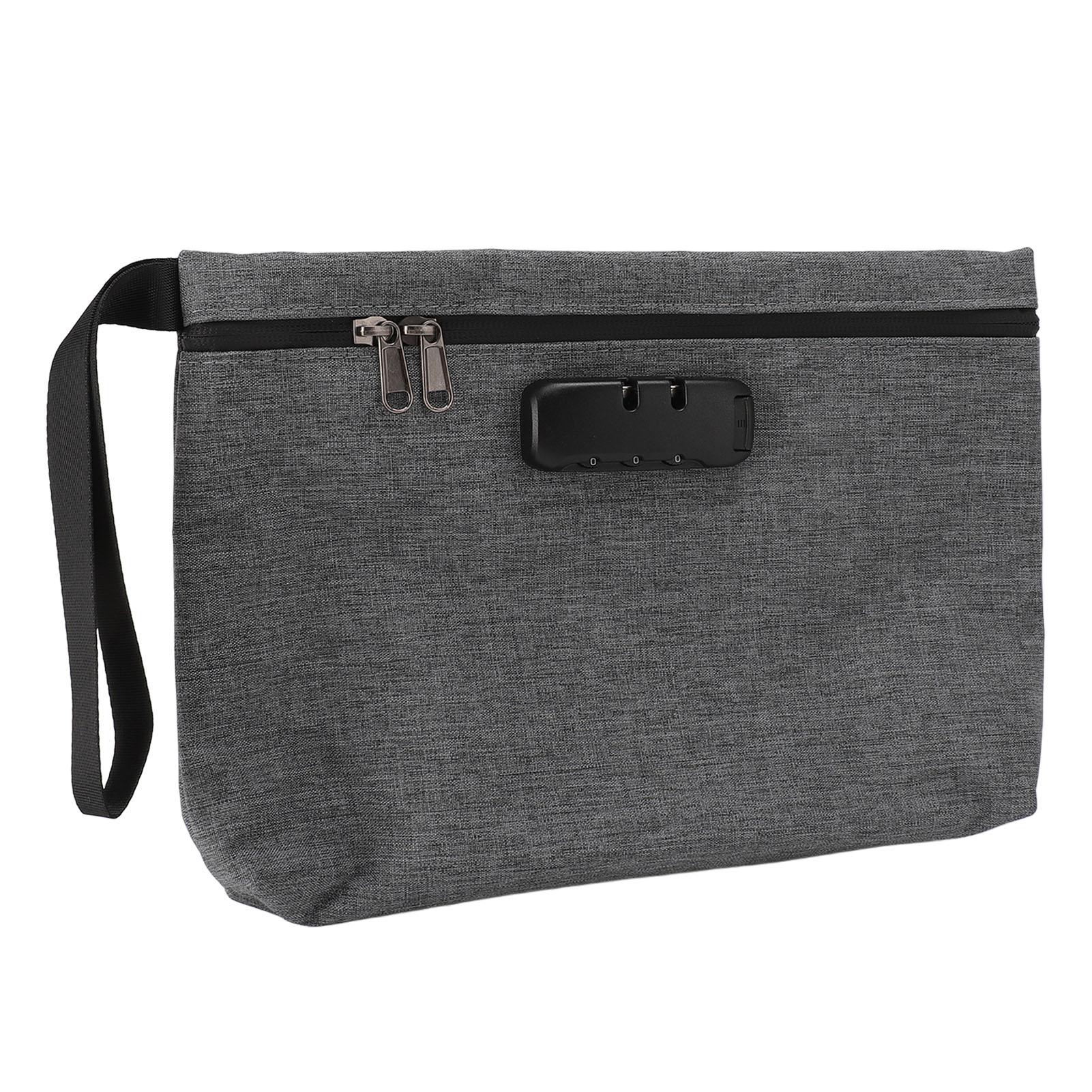 

Сумка с активированным углем, устойчивая к запахам, портативная сумка-непромокаемая с кодовым замком для путешествий серый