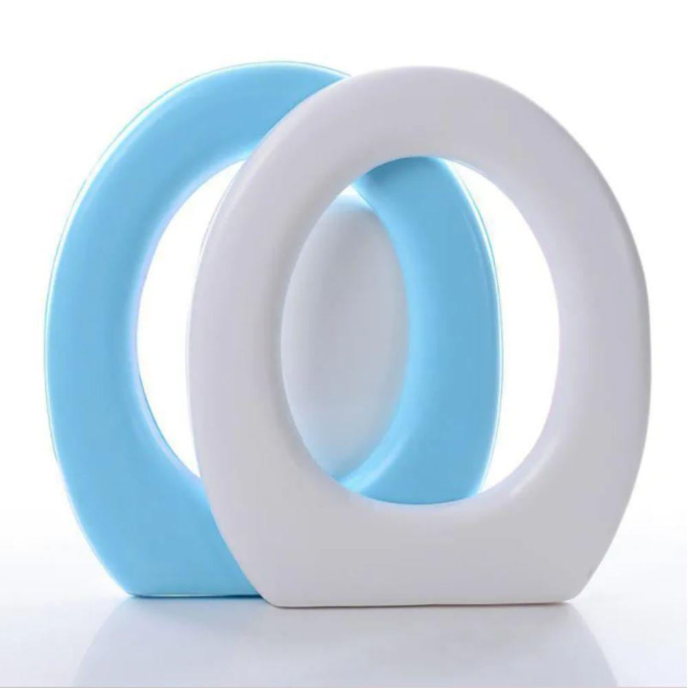 Couvercle de toilette en EVA souple Épaissi Chauffant de salle de bain Accessoires de siège Coussin de siège de toilette Grande flexibilité