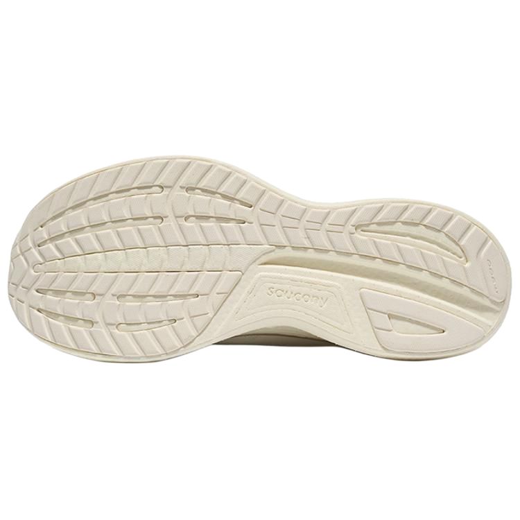 SAUCONY Ride 18 Comfortable Versatile Cushioning Breathable Lightweight Low-Top Running Shoes Men Sneaker Beige S21000-600