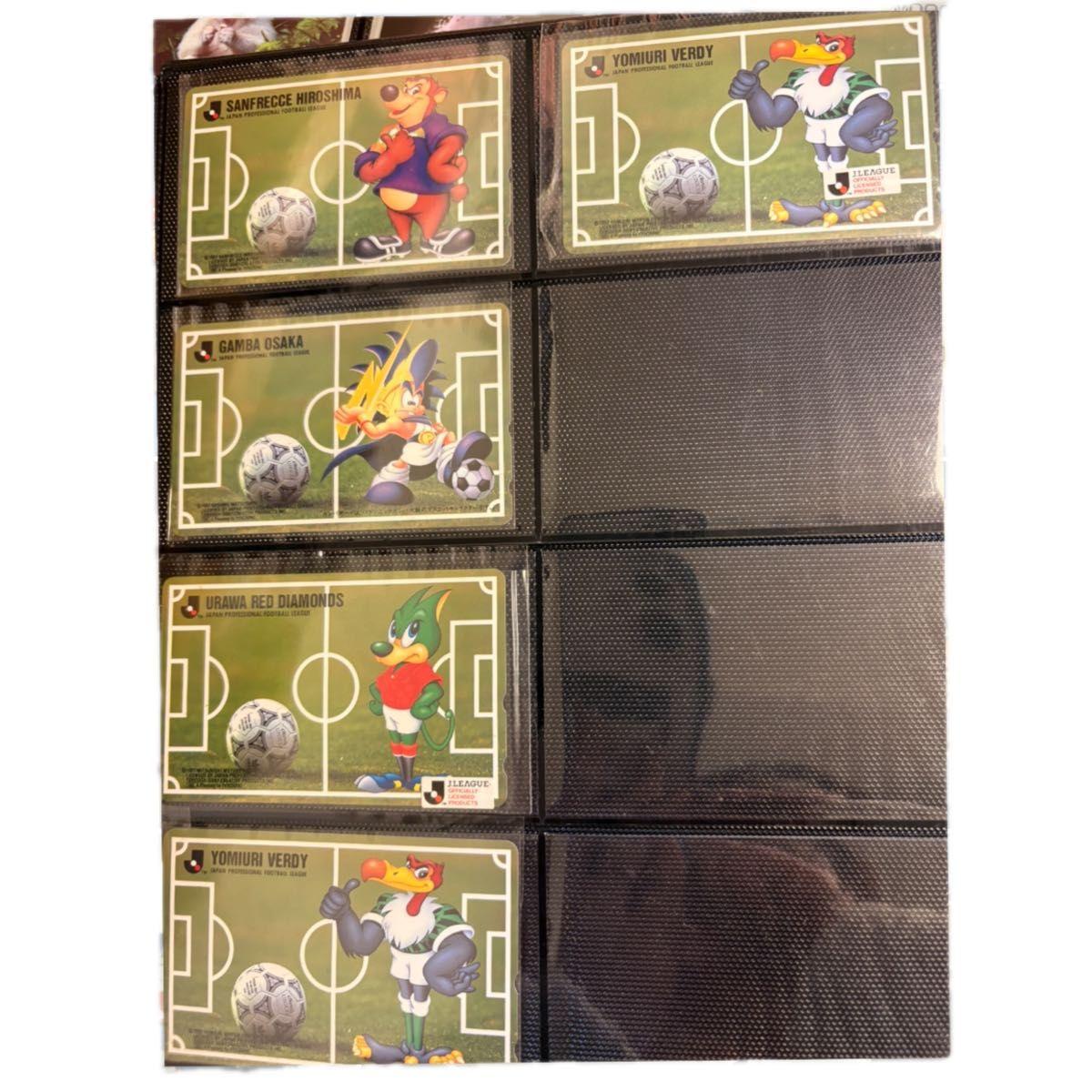 Used J League Official Products Set of 5 Telephone Cards Soccer