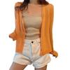 Small shawl summer thin summer candy color sunscreen ice silk knitted sweater outer cardigan knitted summer thin
