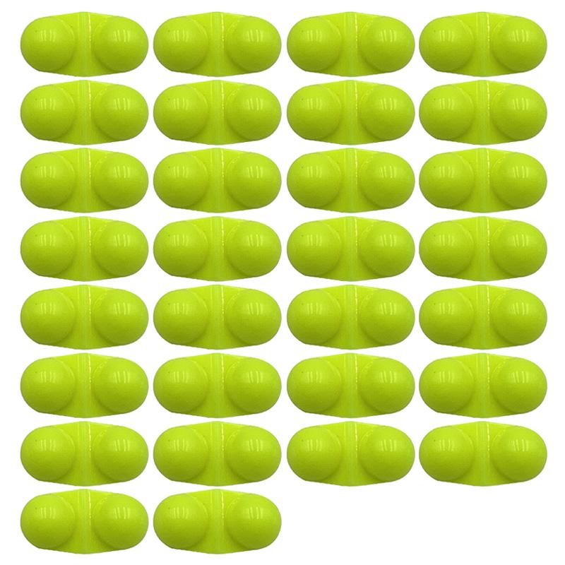 30Pcs Fishing Bells Night Fishing Rod Baits Set Fishing Alarm Fishing Portable Fishing Bells Clips Outdoor Fishing Bells