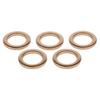 Kijima 105-140 Motorcycle Parts Copper Washers M10 X 15 Mm X 1.5t 5 Piece Set
