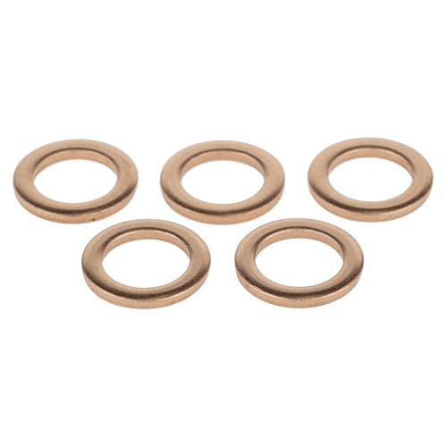 Kijima 105-140 Motorcycle Parts Copper Washers M10 X 15 Mm X 1.5t 5 Piece Set