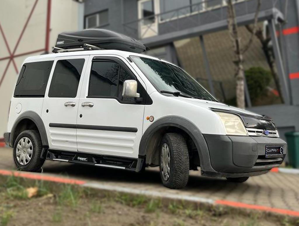

Боковые пороги Sorento-style (EuroCap) для Ford Connect 2010-2013 гг