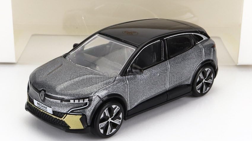 NOREV Renault Megane EV 2022 Scale Diecast Model Car (Gray) 1/64