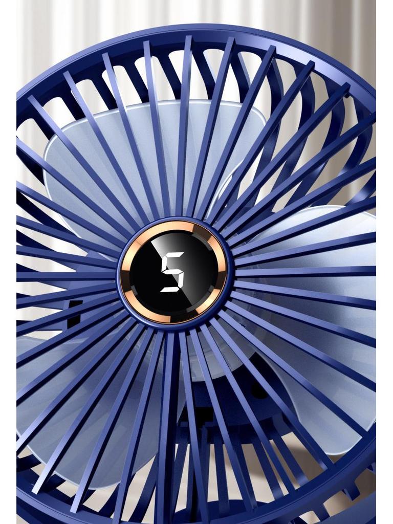 Mini USB Wiederaufladbarer Clip-On Tischventilator für Studentenwohnheime und Zuhause